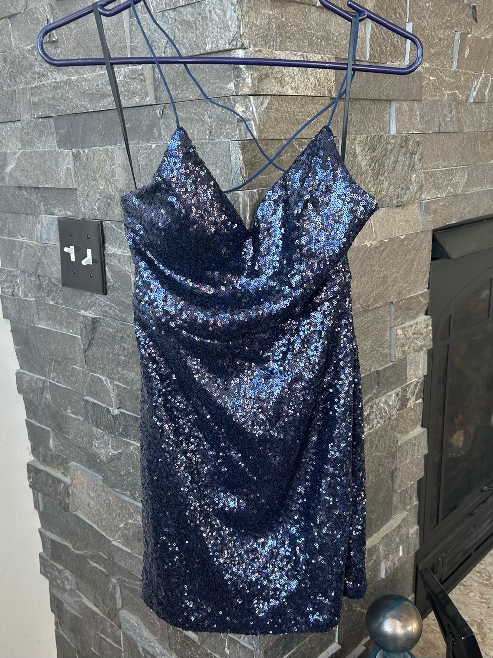 NWT Hello Molly - “Fashion Capital Sequin Mini Dress” - Picture 4 of 7